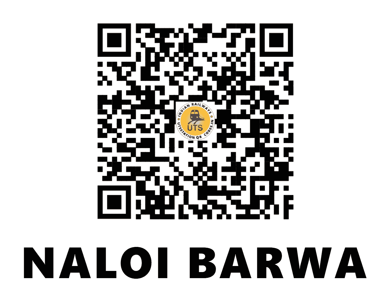 UTS QR Code for NALOI BARWA - BVZ - NW (HARYANA)