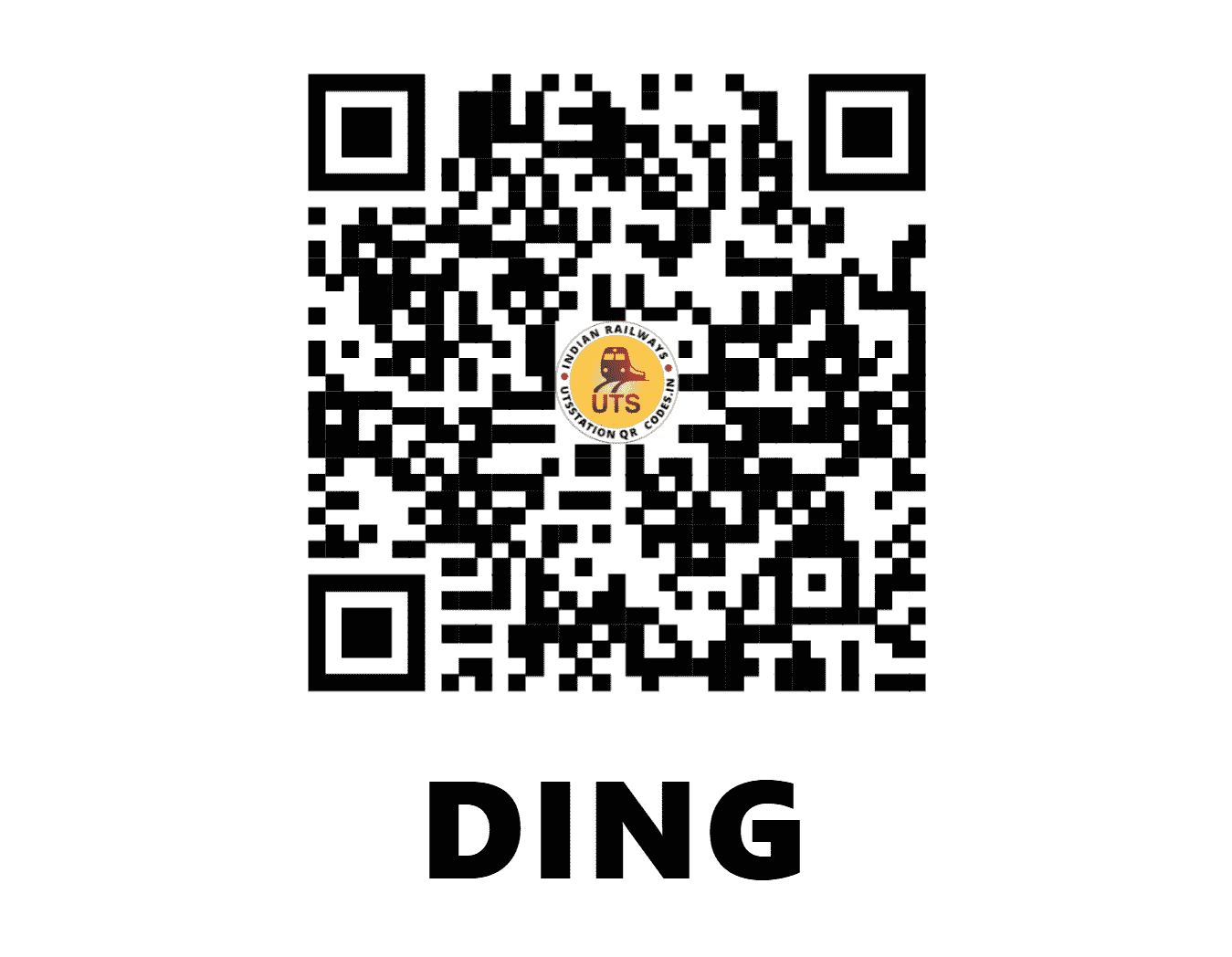 UTS QR Code for DING - DING - NW (HARYANA)