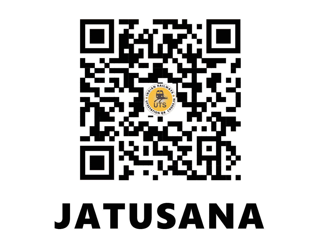 UTS QR Code for JATUSANA - JTS - NW (HARYANA)
