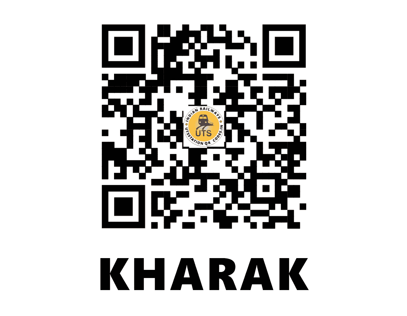 UTS QR Code for KHARAK - KHRK - NW (HARYANA)