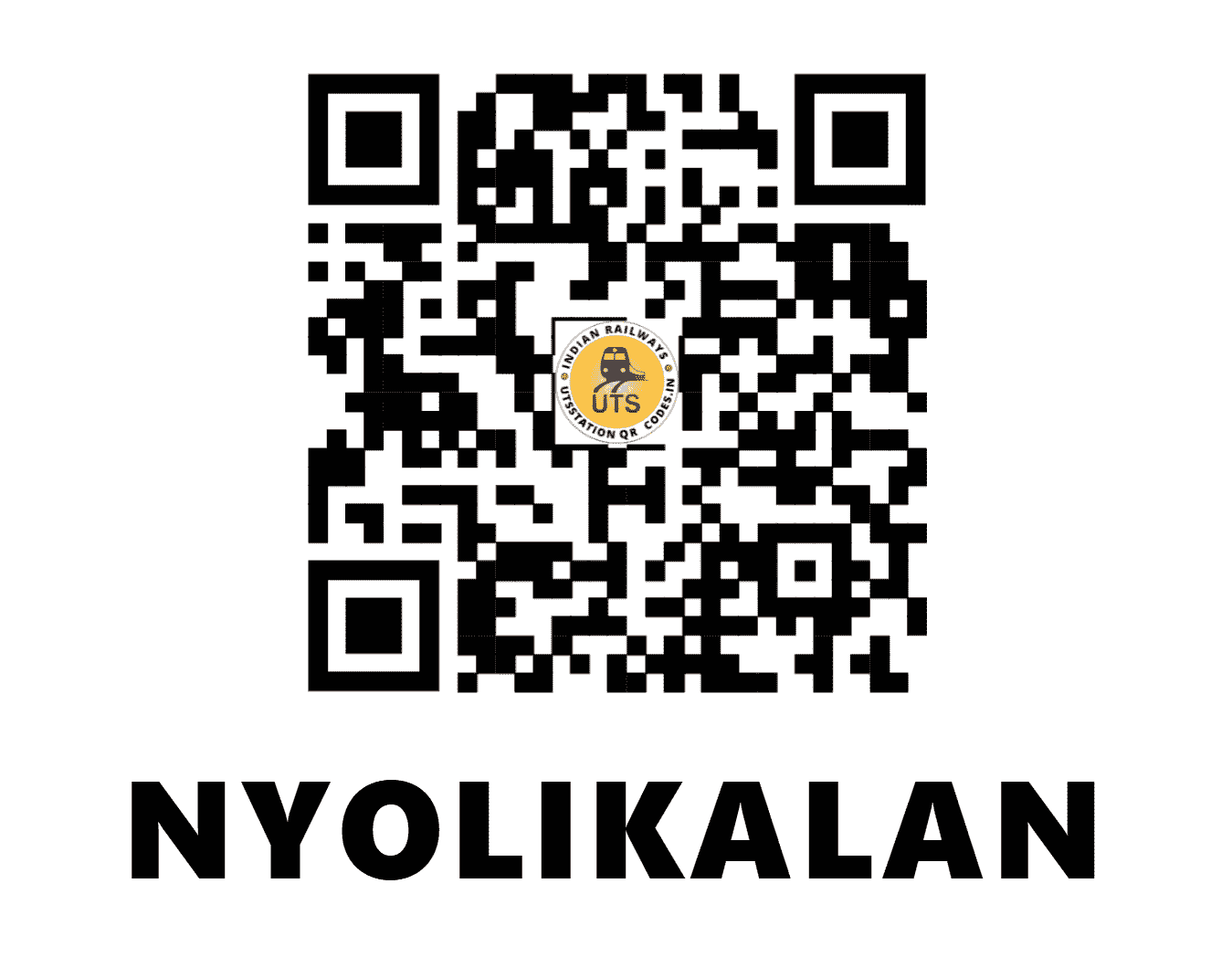 UTS QR Code for NYOLIKALAN - NKN - NW (HARYANA)
