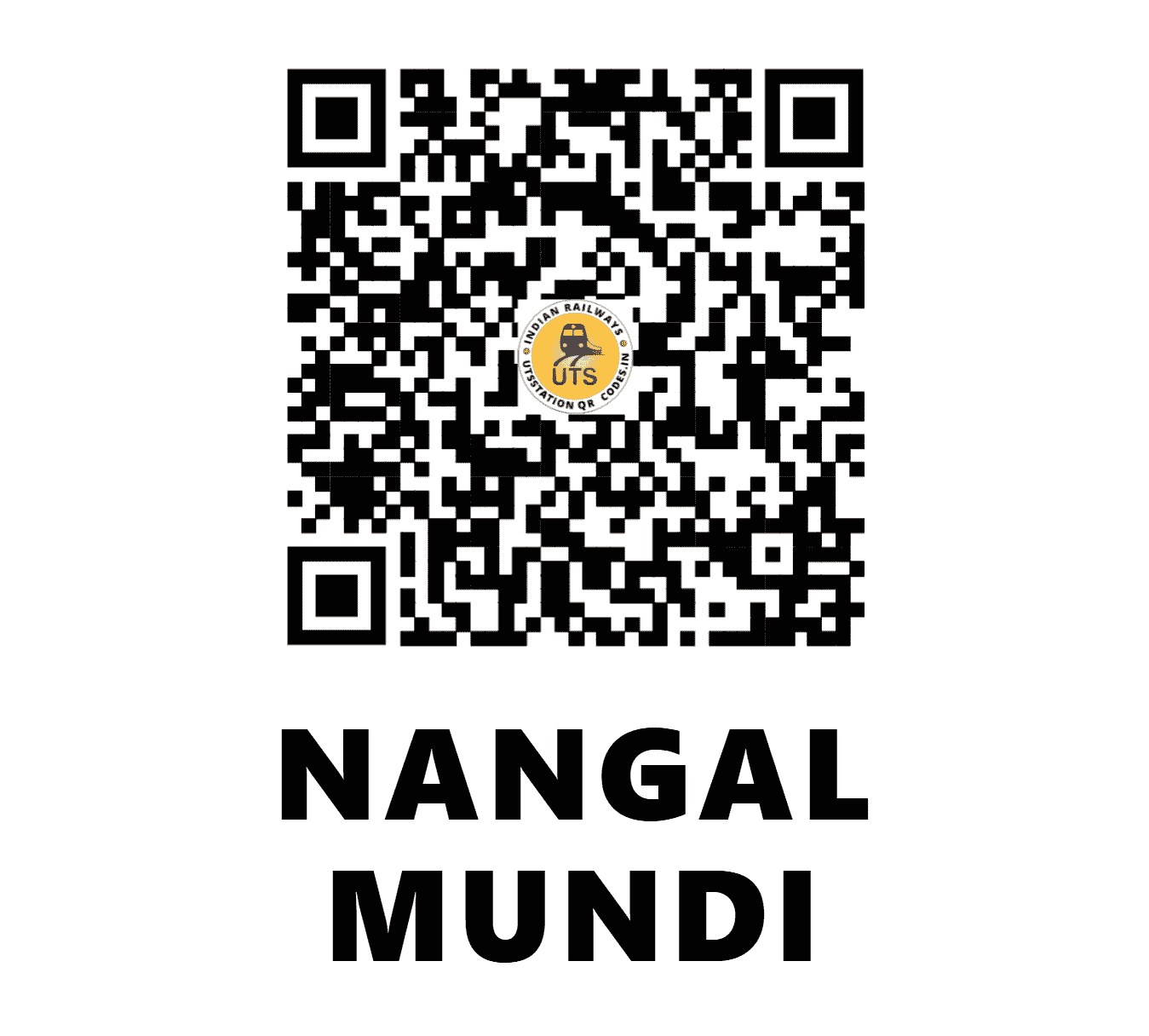 UTS QR Code for NANGAL MUNDI - NNU - NW (HARYANA)