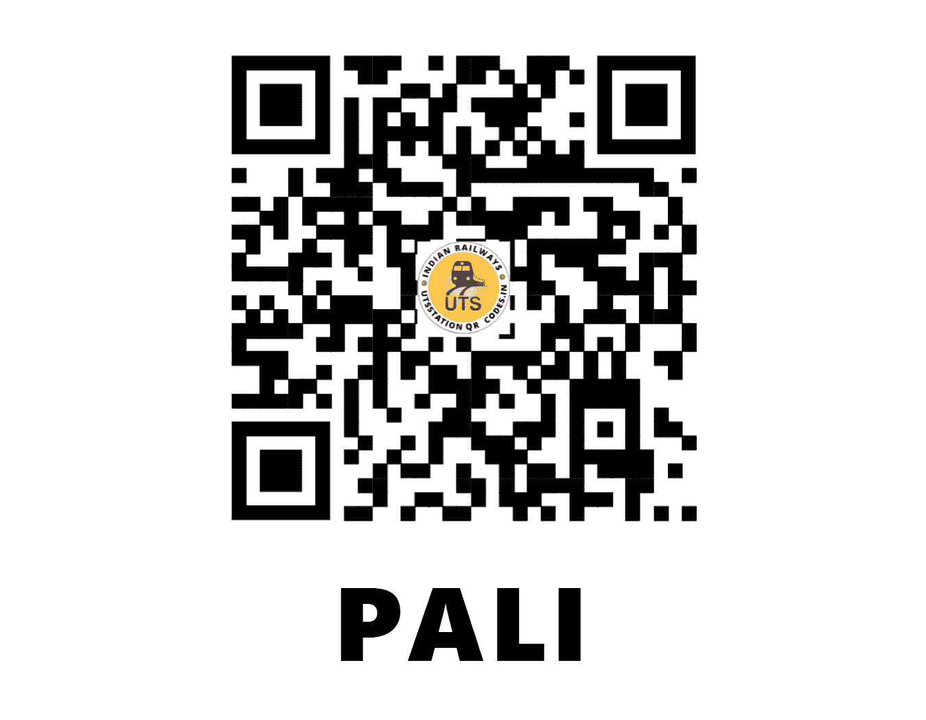 UTS QR Code for PALI - PALI - NW (HARYANA)
