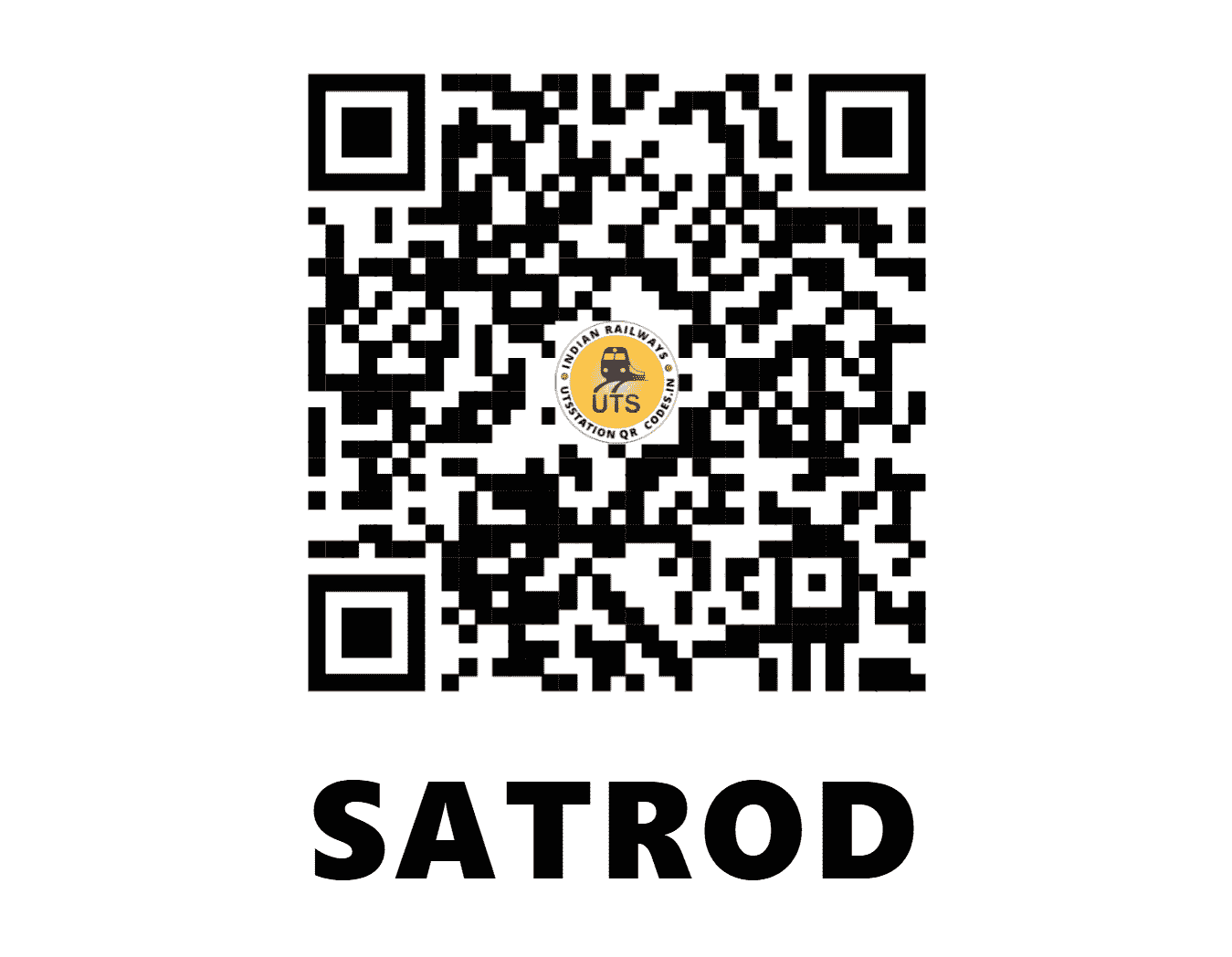 UTS QR Code for SATROD - STD - NW (HARYANA)