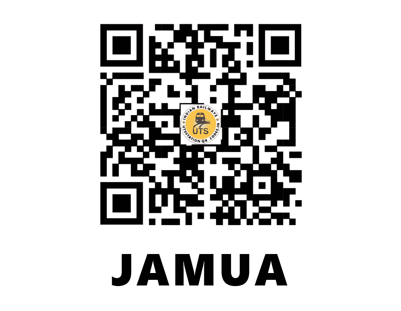 UTS QR Code for JAMUA - JAUA - EC (JHARKHAND)