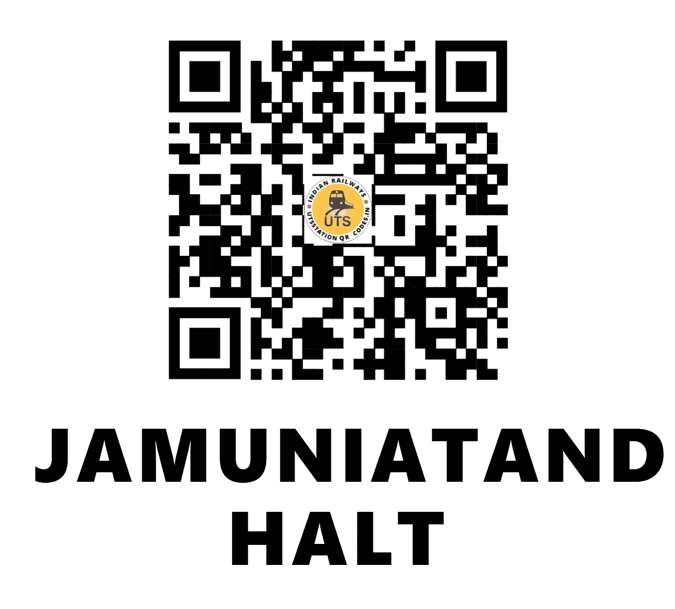 UTS QR Code for JAMUNIATAND HALT - JNN - EC (JHARKHAND)
