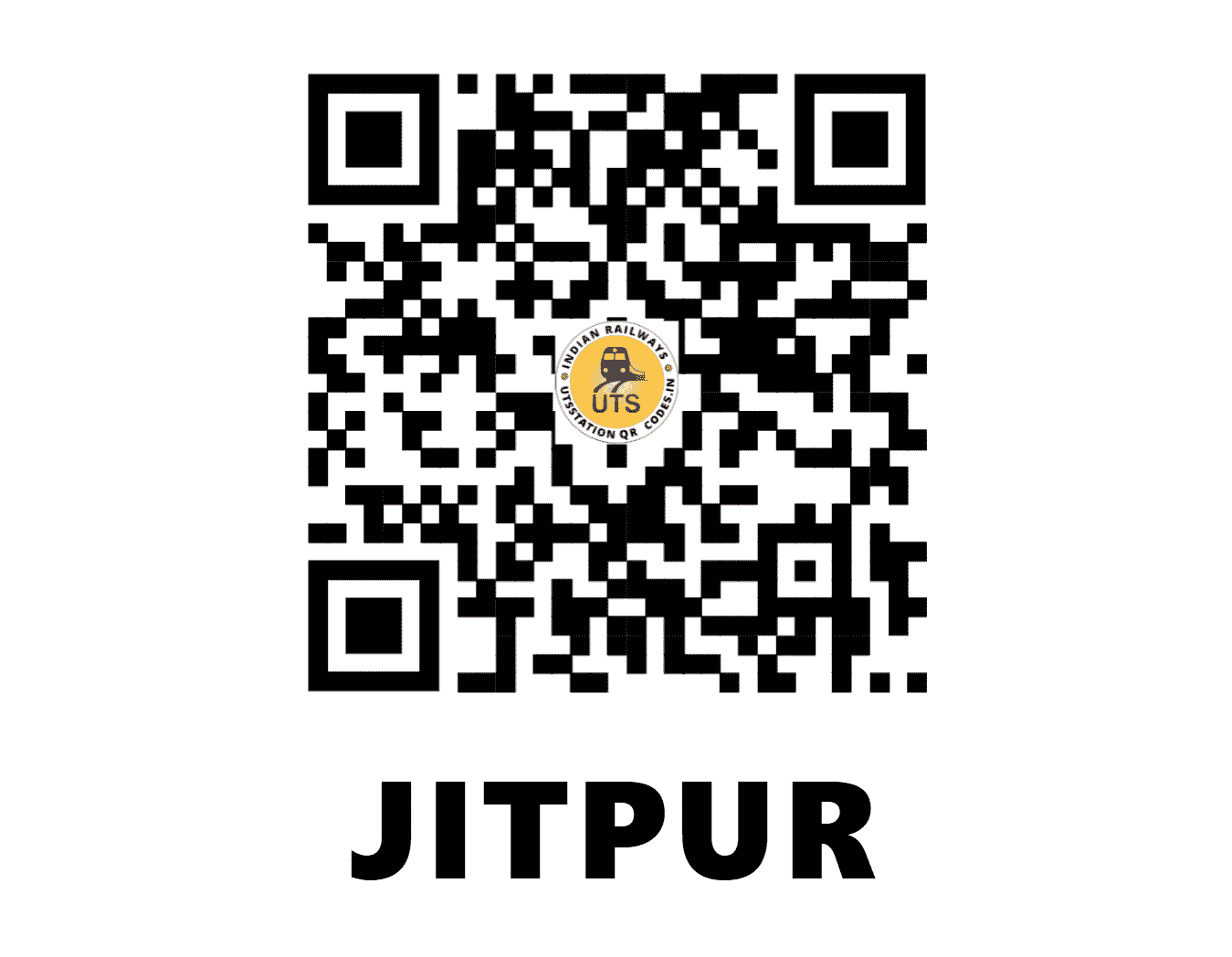 UTS QR Code for JITPUR - JPTR - EC (JHARKHAND)