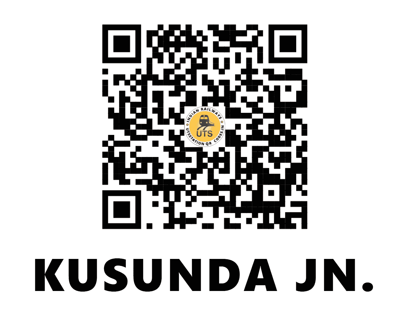 UTS QR Code for KUSUNDA JN. - KDS - EC (JHARKHAND)