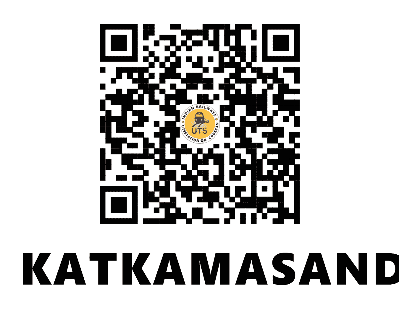 UTS QR Code for KATKAMASANDI - KKAS - EC (JHARKHAND)