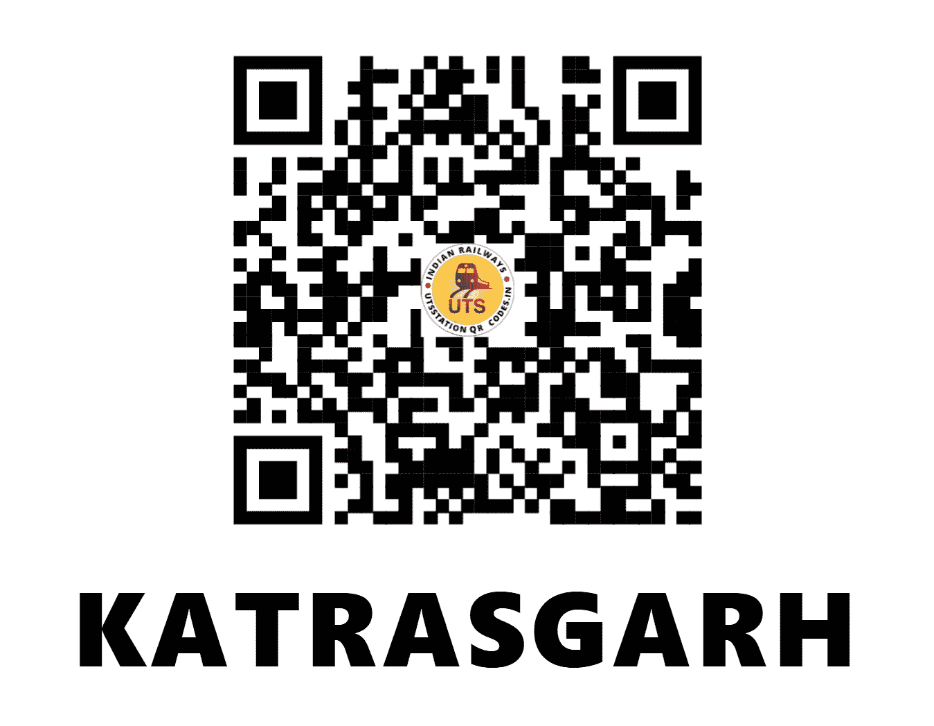UTS QR Code for KATRASGARH - KTH - EC (JHARKHAND)