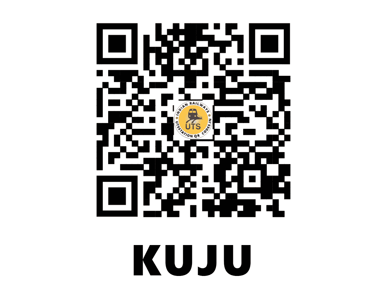 UTS QR Code for KUJU - KUJU - EC (JHARKHAND)