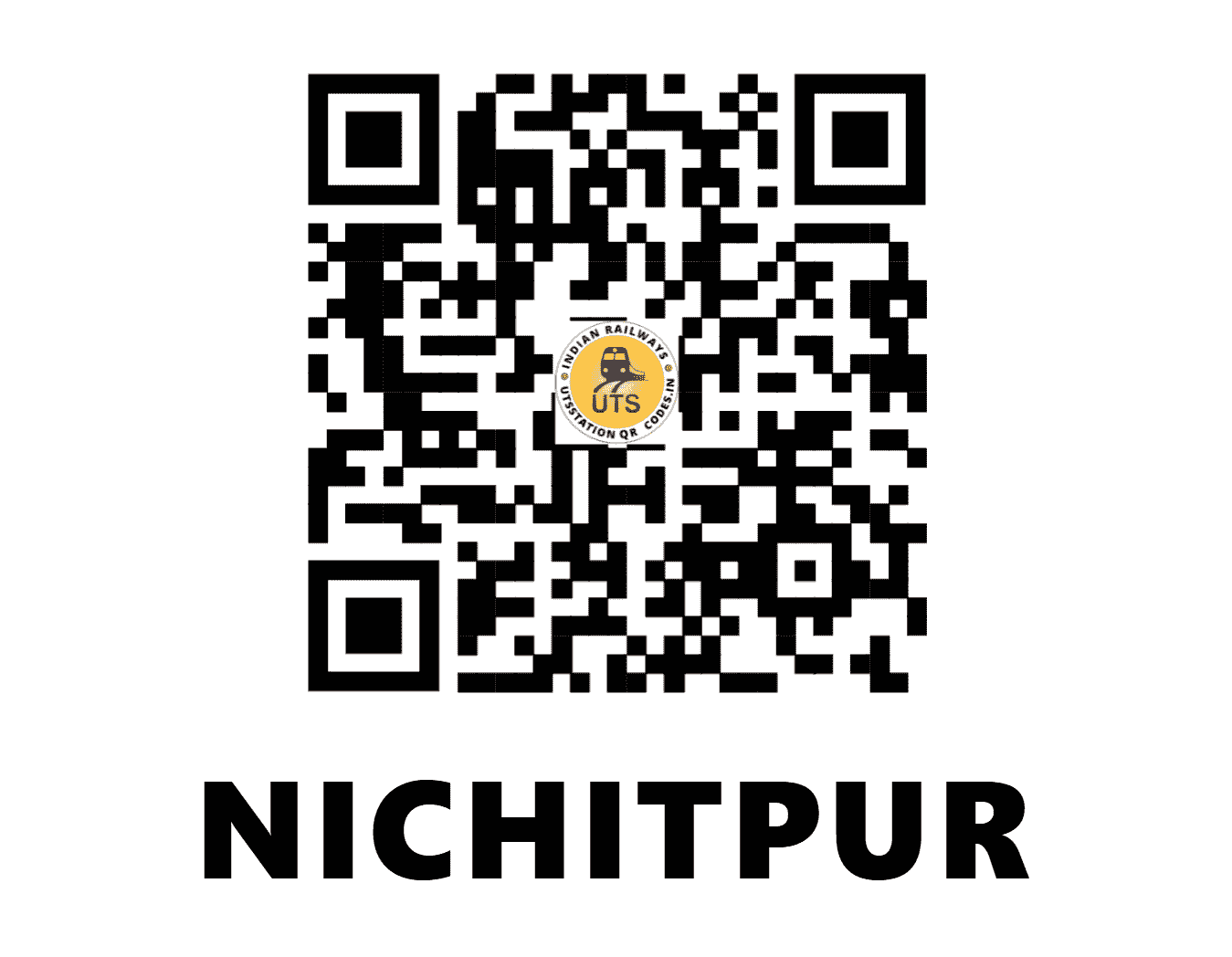 UTS QR Code for NICHITPUR - NPJE - EC (JHARKHAND)