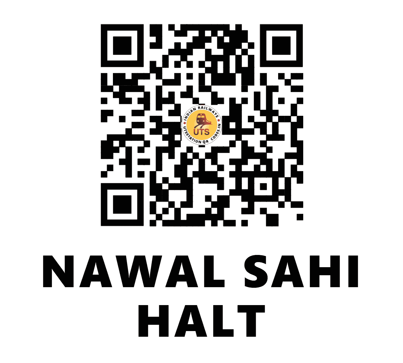 UTS QR Code for NAWAL SAHI HALT - NWSI - EC (JHARKHAND)