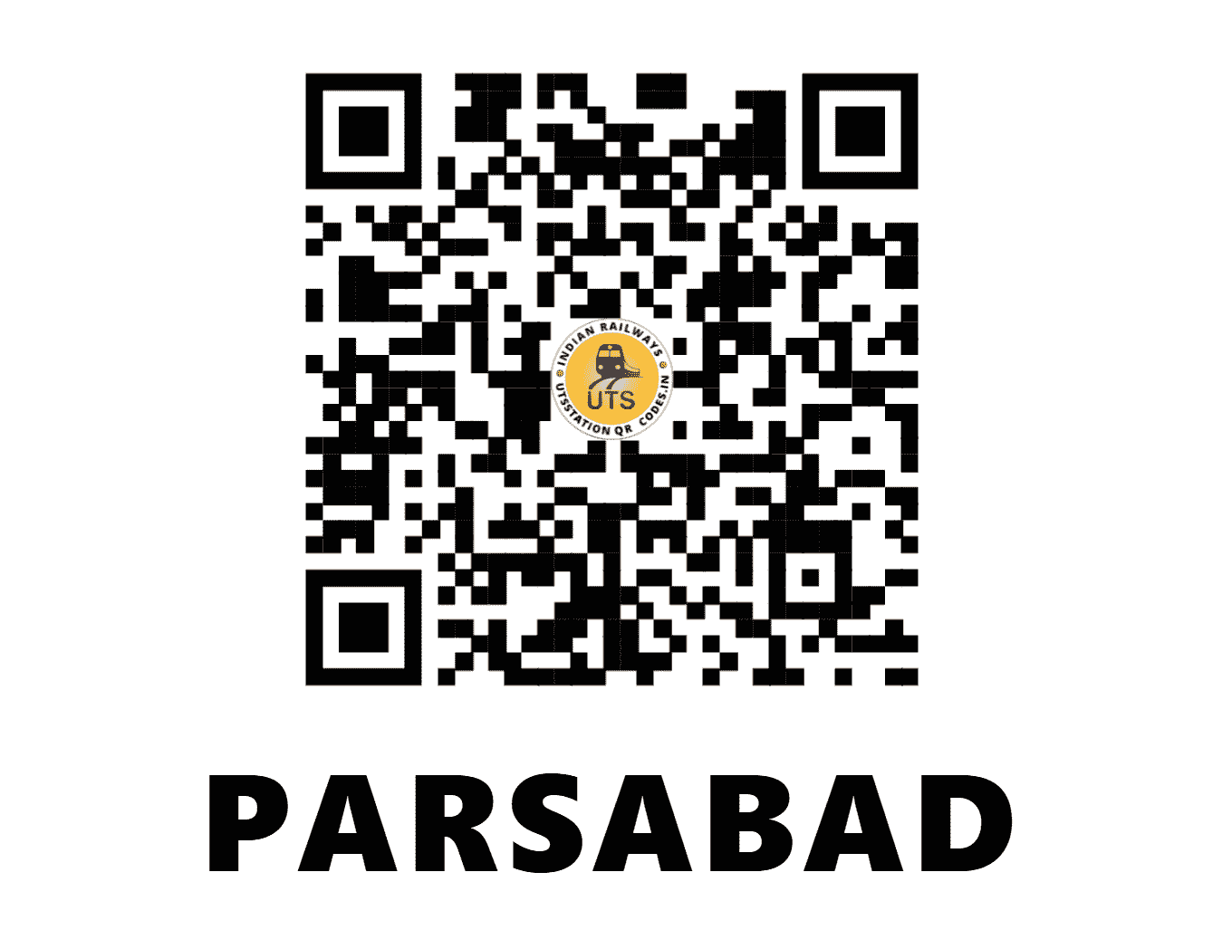 UTS QR Code for PARSABAD - PSB - EC (JHARKHAND)