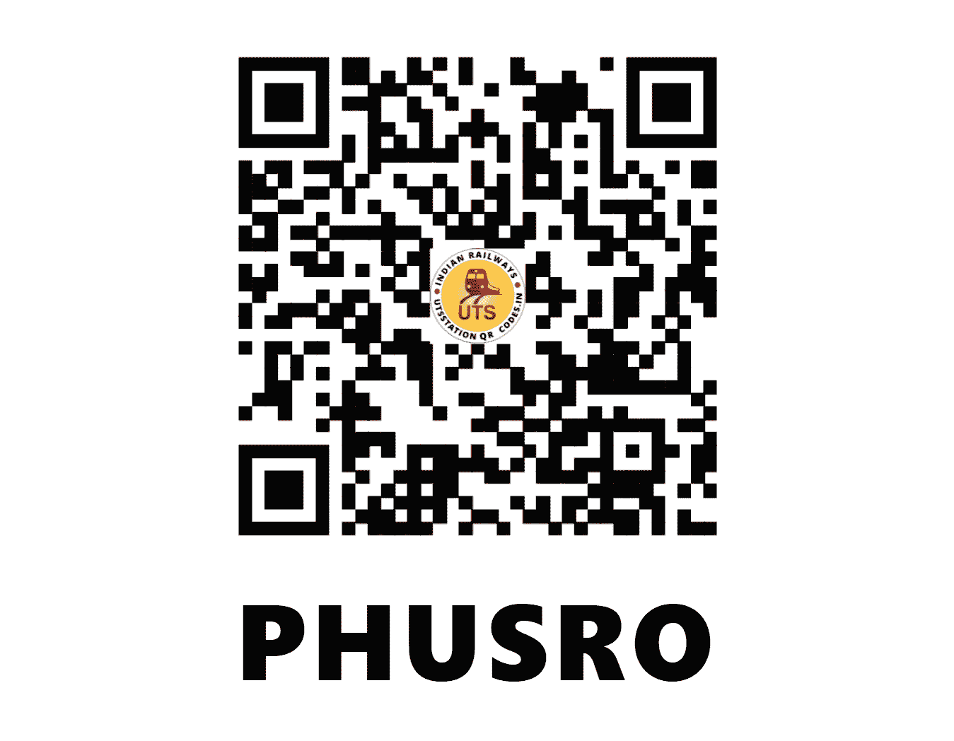 UTS QR Code for PHUSRO - PUS - EC (JHARKHAND)