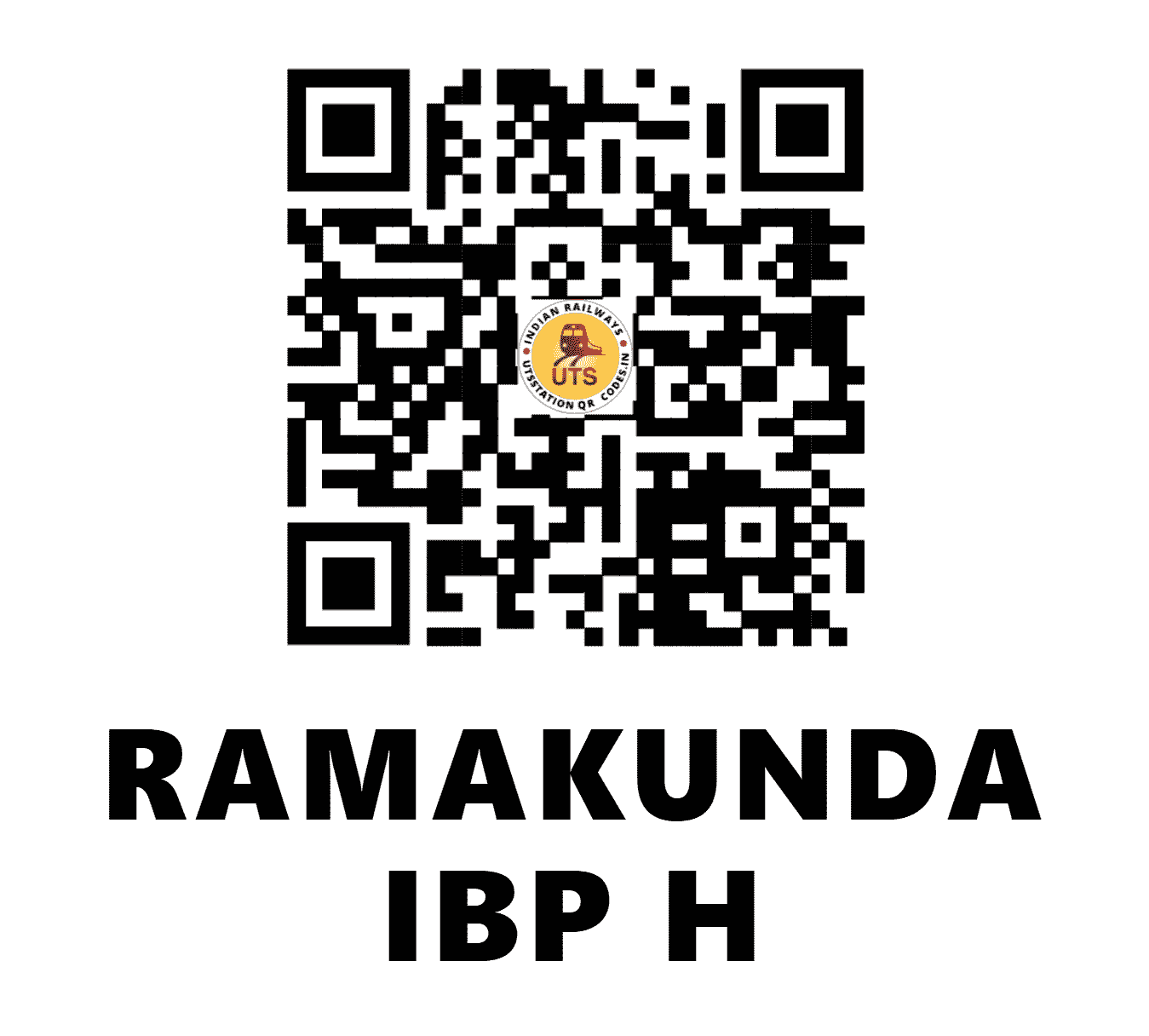 UTS QR Code for RAMAKUNDA IBP H - RIBP - EC (JHARKHAND)