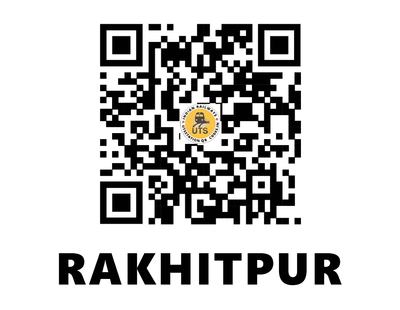 UTS QR Code for RAKHITPUR - RKJE - EC (JHARKHAND)