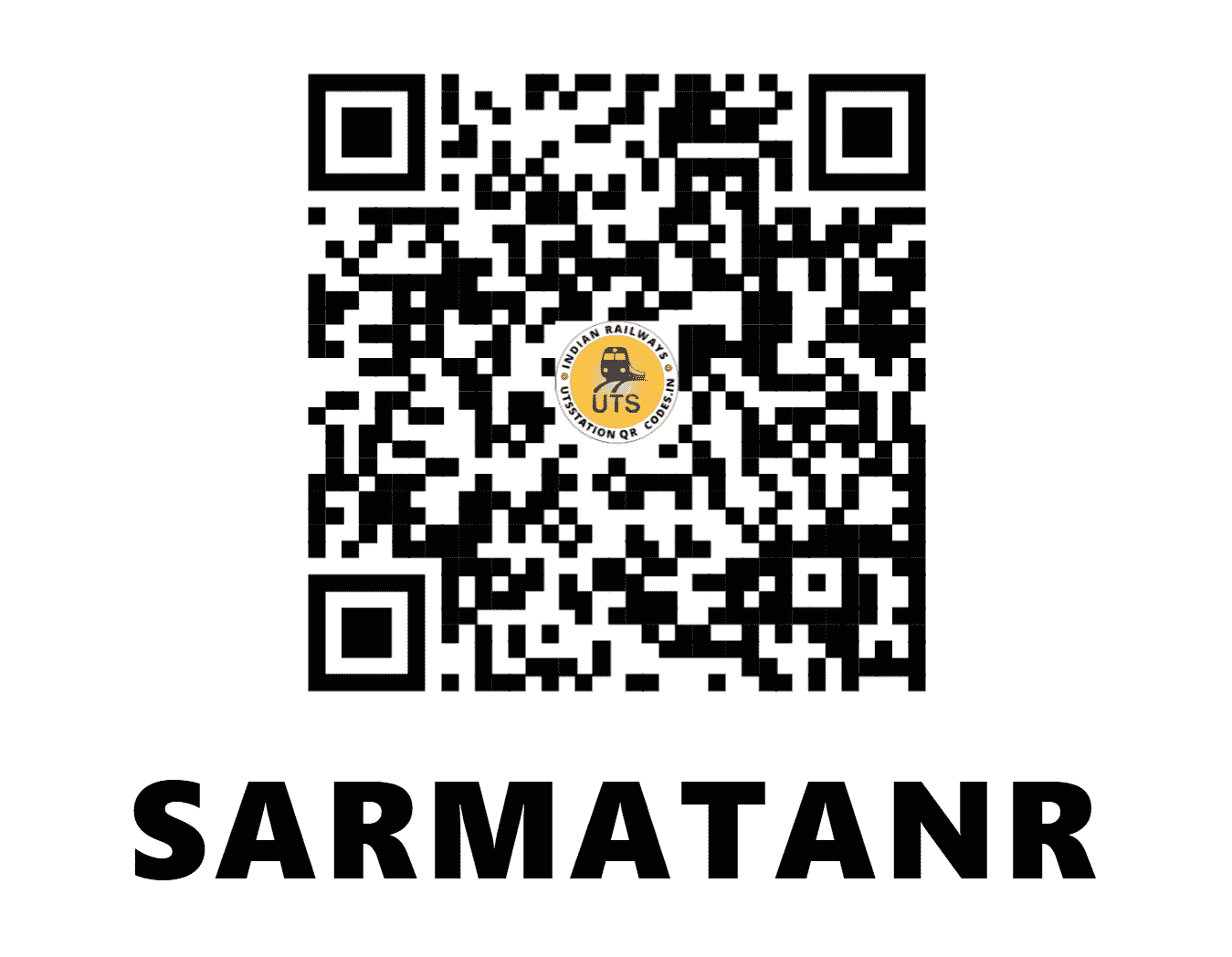 UTS QR Code for SARMATANR - SMND - EC (JHARKHAND)