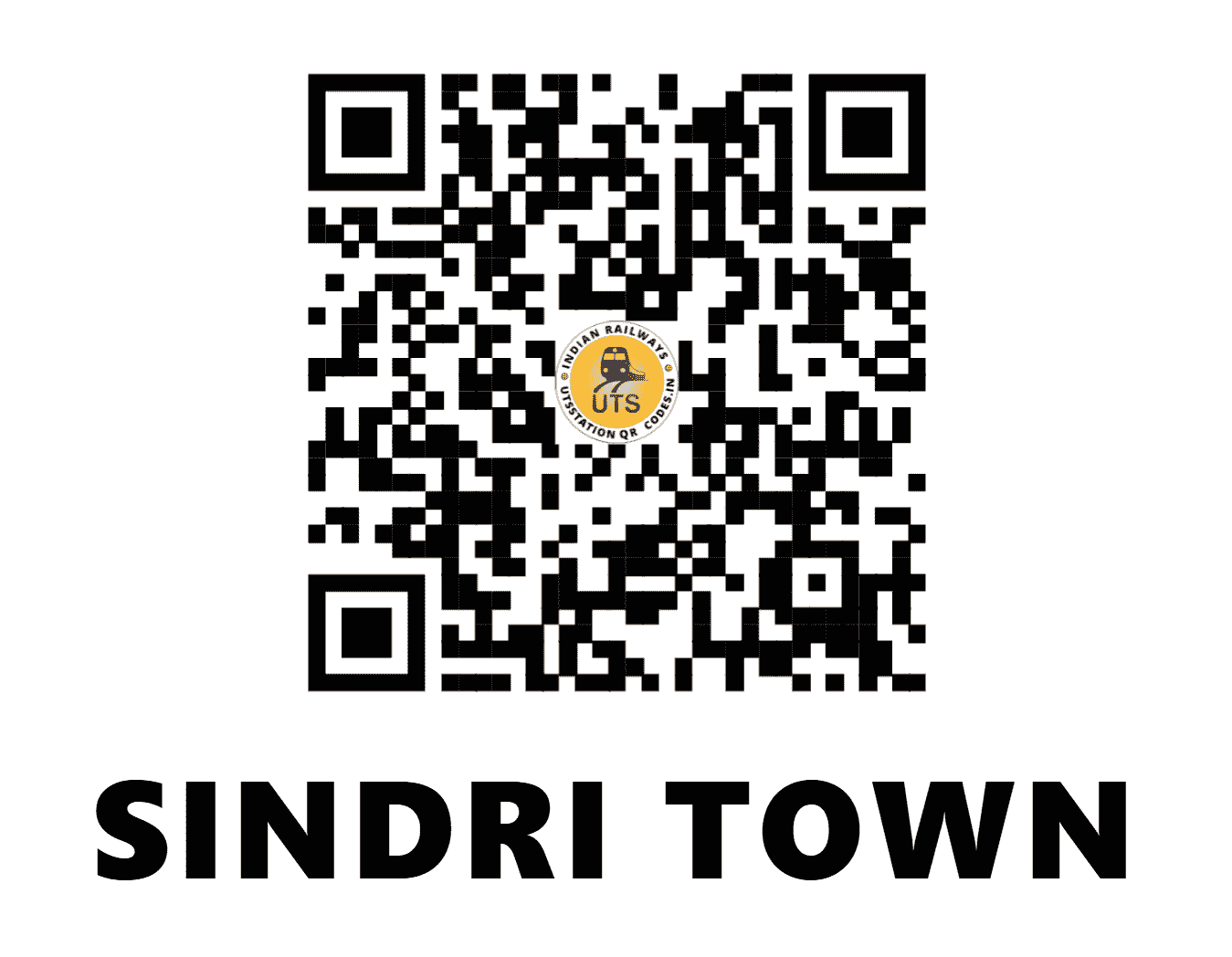 UTS QR Code for SINDRI TOWN - SNDT - EC (JHARKHAND)