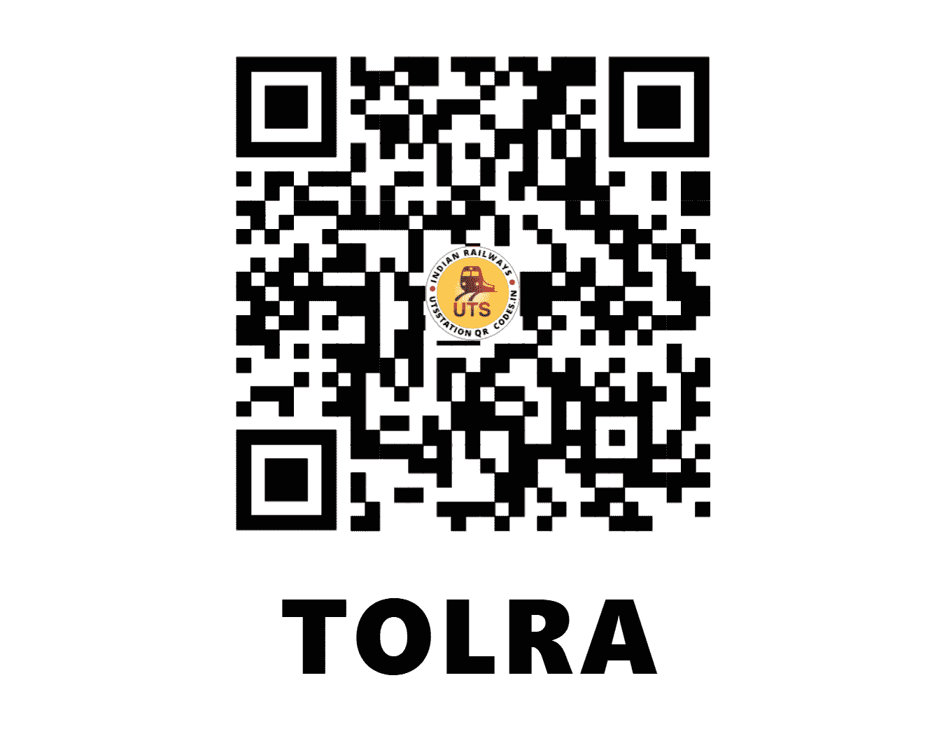UTS QR Code for TOLRA - TRZ - EC (JHARKHAND)