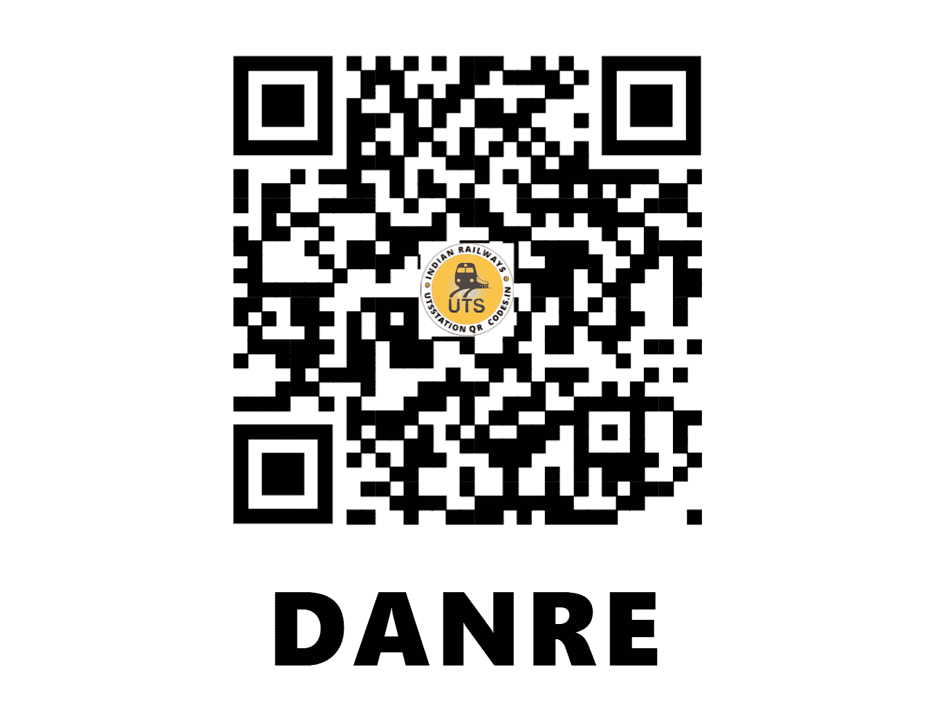 UTS QR Code for DANRE - DANE - ER (JHARKHAND)