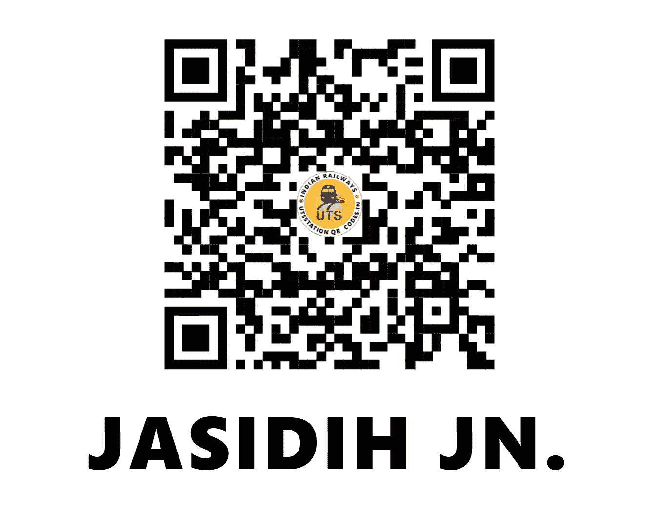 UTS QR Code for JASIDIH JN. - JSME - ER (JHARKHAND)