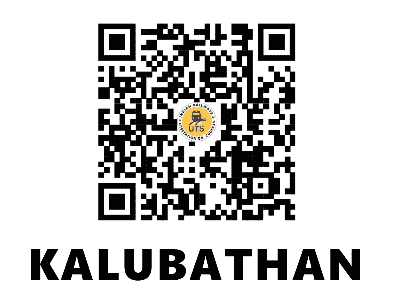 UTS QR Code for KALUBATHAN - KAO - ER (JHARKHAND)