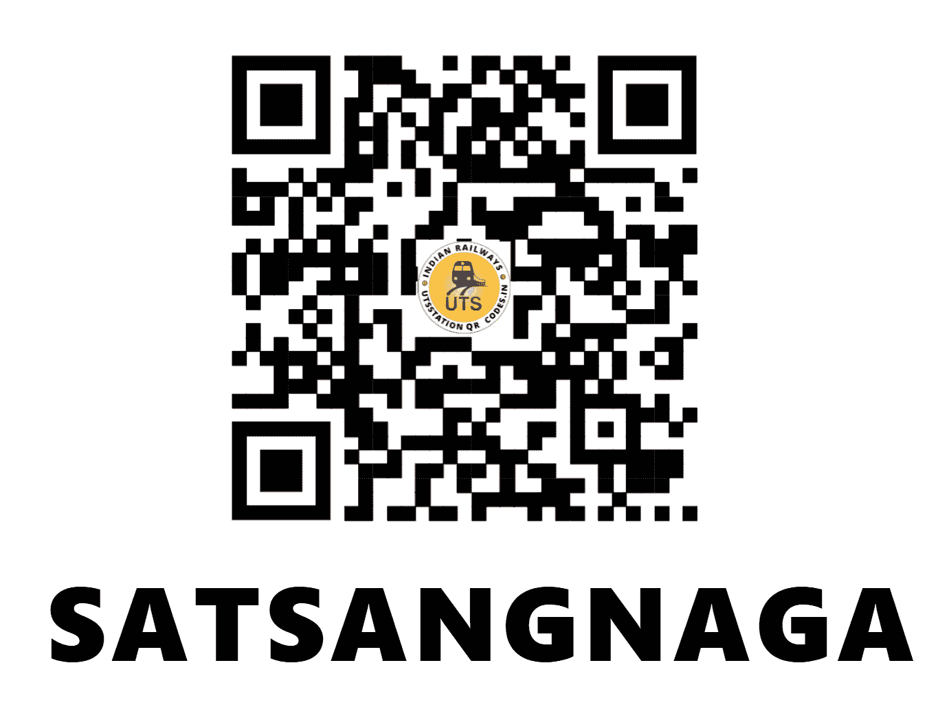 UTS QR Code for SATSANGNAGAR - SSNR - ER (JHARKHAND)