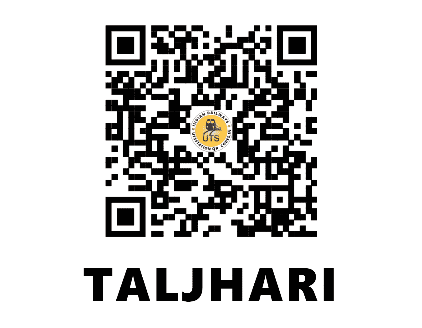 UTS QR Code for TALJHARI - TLJ - ER (JHARKHAND)