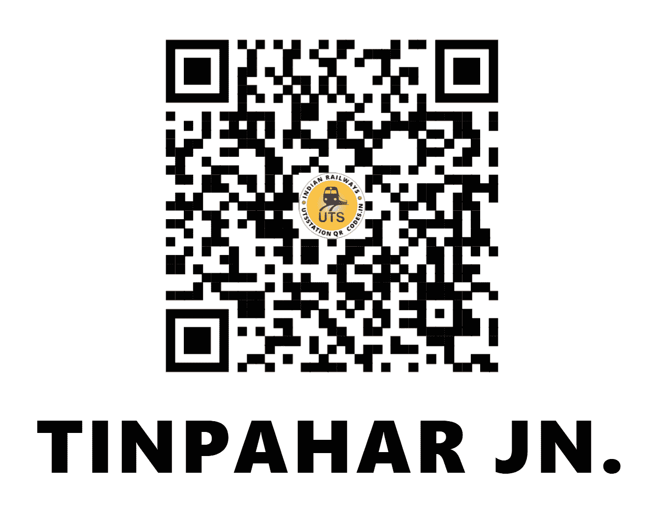 UTS QR Code for TINPAHAR JN. - TPH - ER (JHARKHAND)