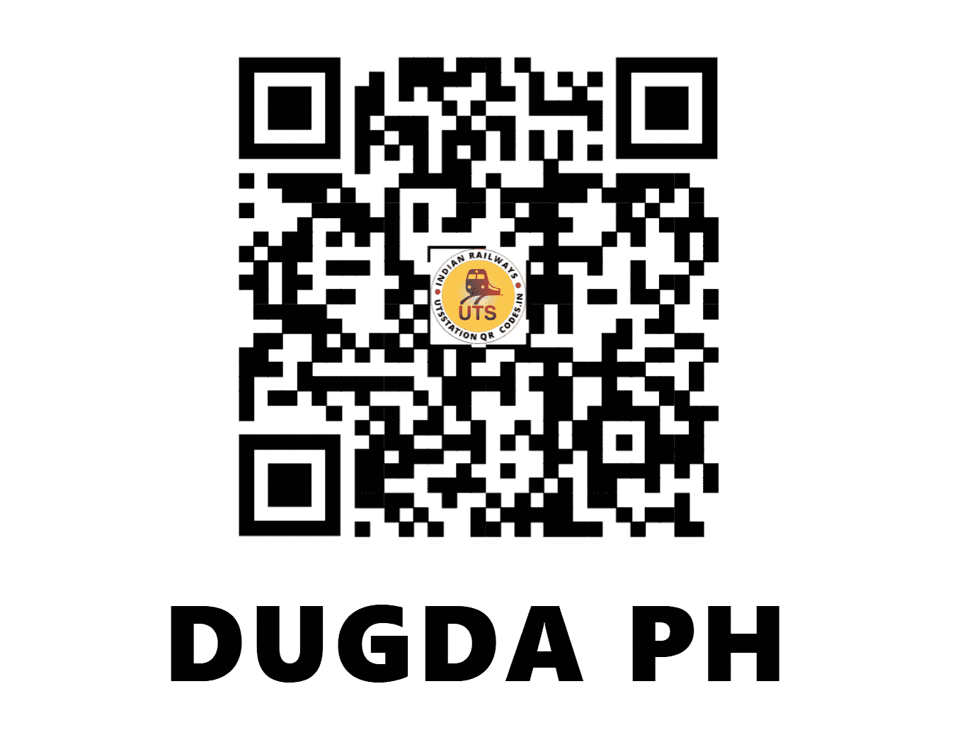UTS QR Code for DUGDA PH - DDGA - SE (JHARKHAND)