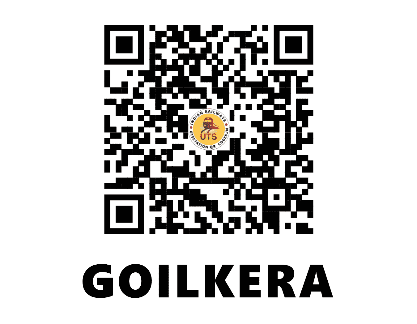 UTS QR Code for GOILKERA - GOL - SE (JHARKHAND)