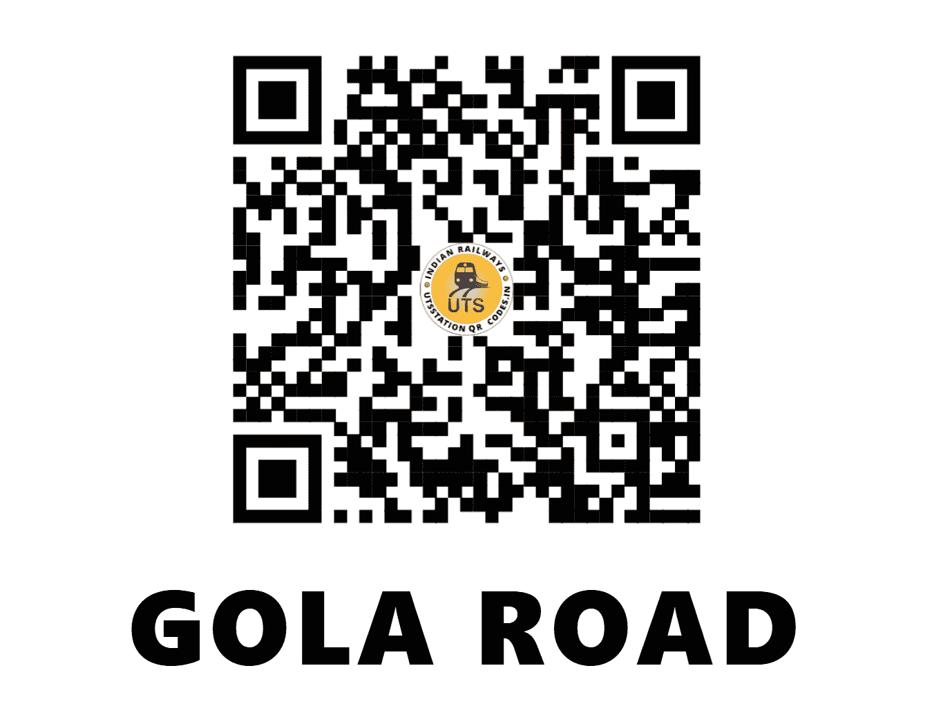 UTS QR Code for GOLA ROAD - GRE - SE (JHARKHAND)