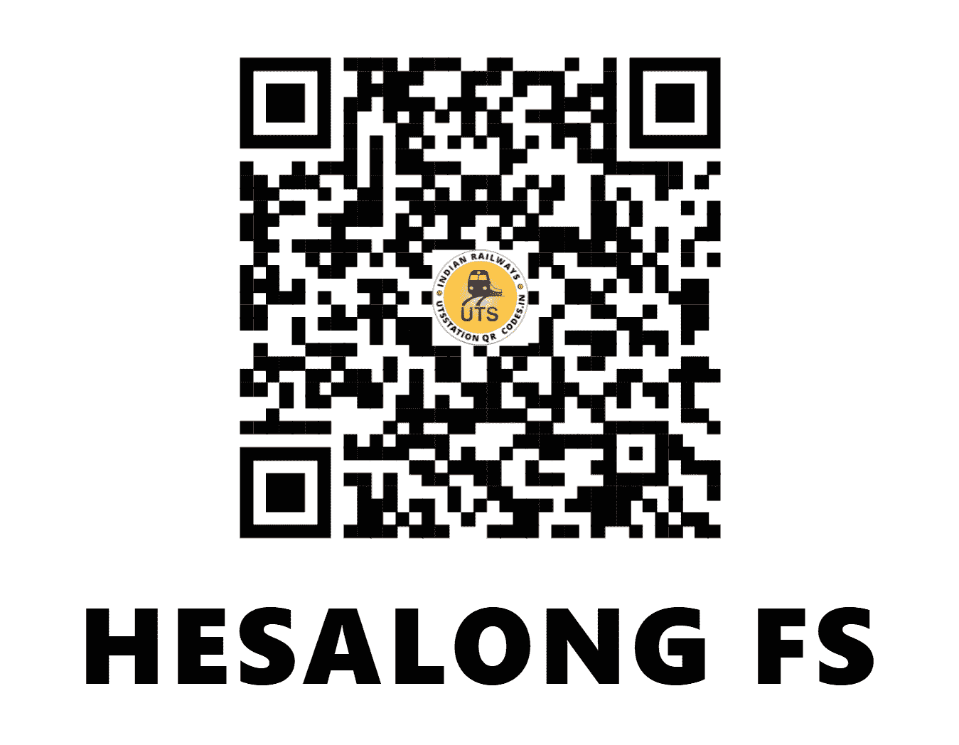 UTS QR Code for HESALONG FS - HNSL - SE (JHARKHAND)