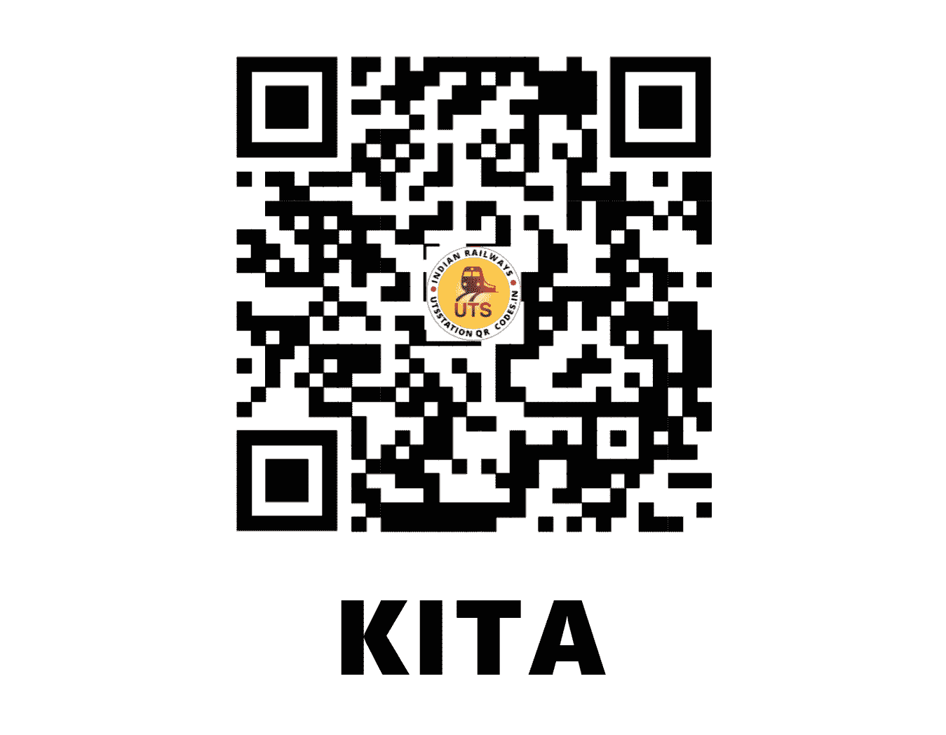 UTS QR Code for KITA - KITA - SE (JHARKHAND)