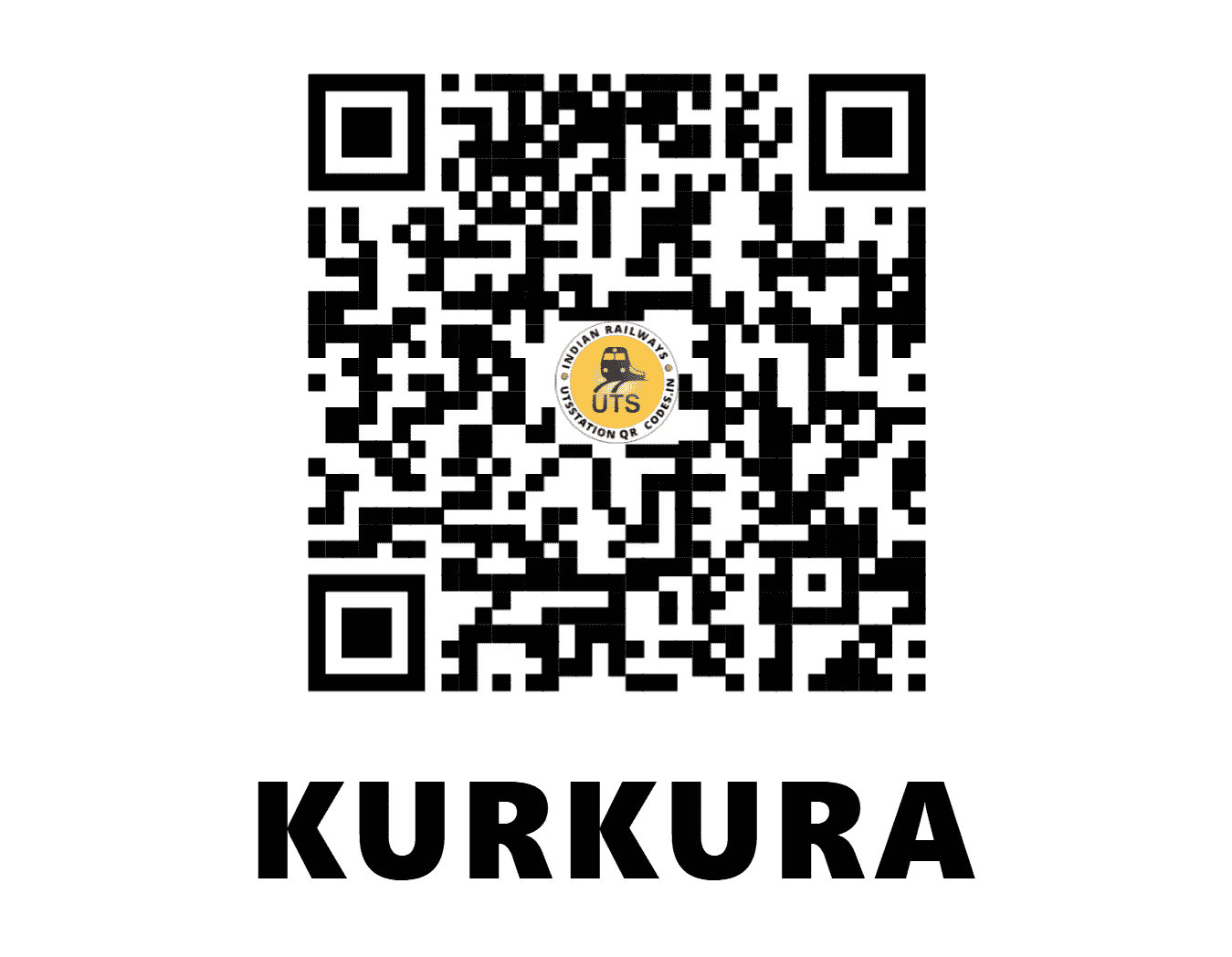 UTS QR Code for KURKURA - KRKR - SE (JHARKHAND)