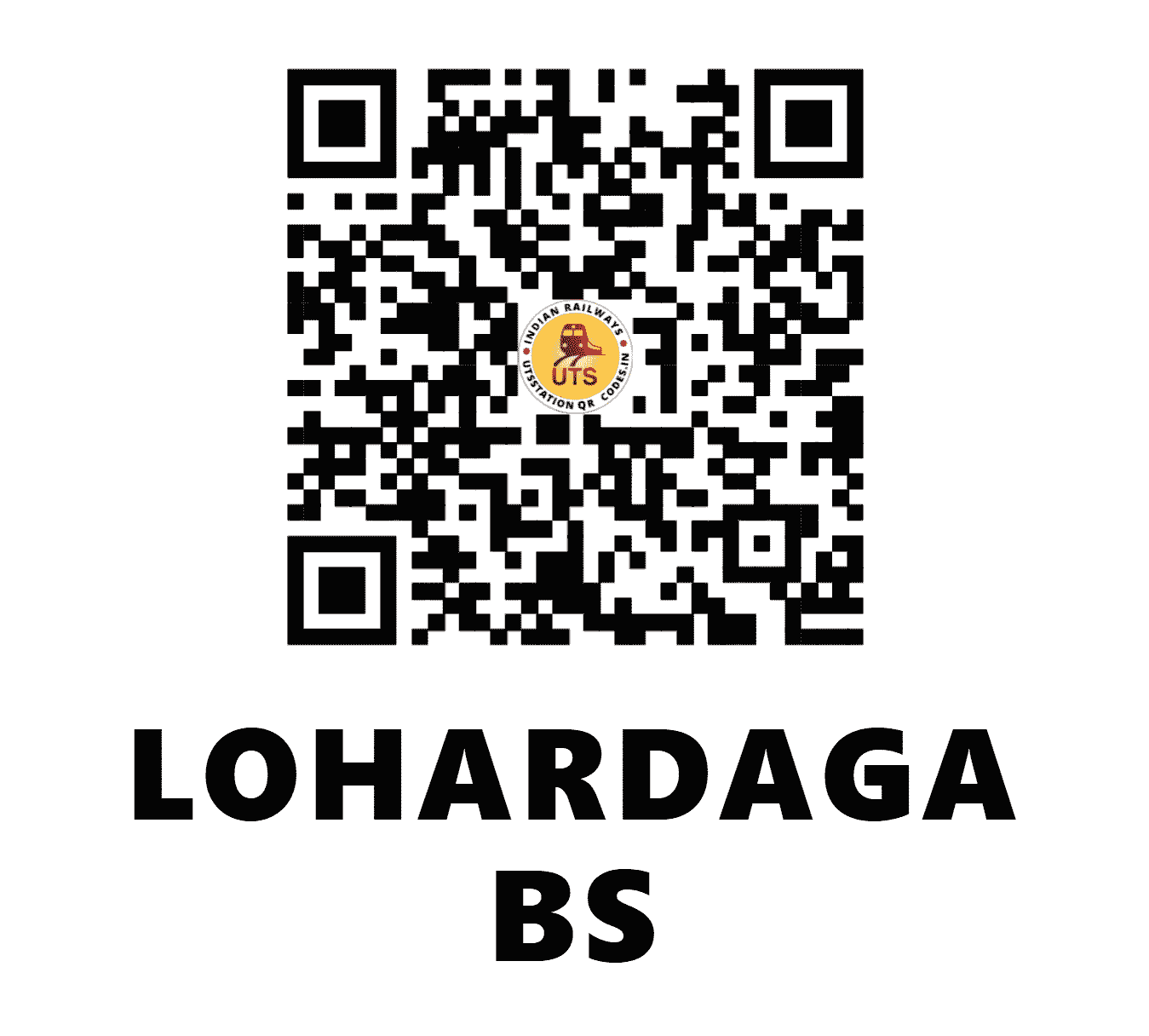 UTS QR Code for LOHARDAGA BS - LAD - SE (JHARKHAND)