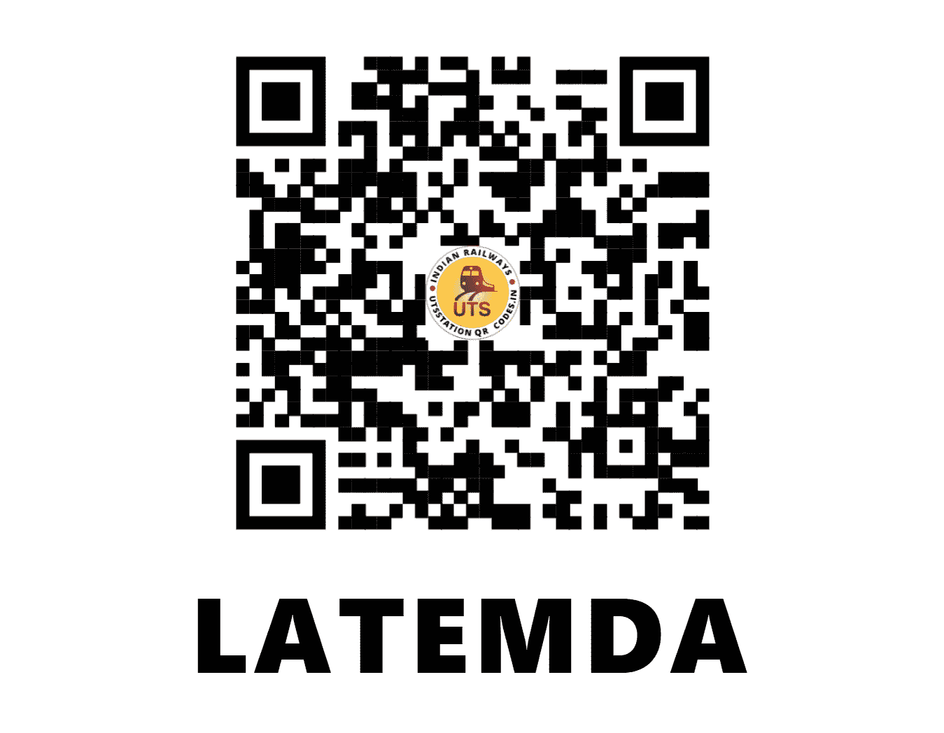 UTS QR Code for LATEMDA - LTMD - SE (JHARKHAND)