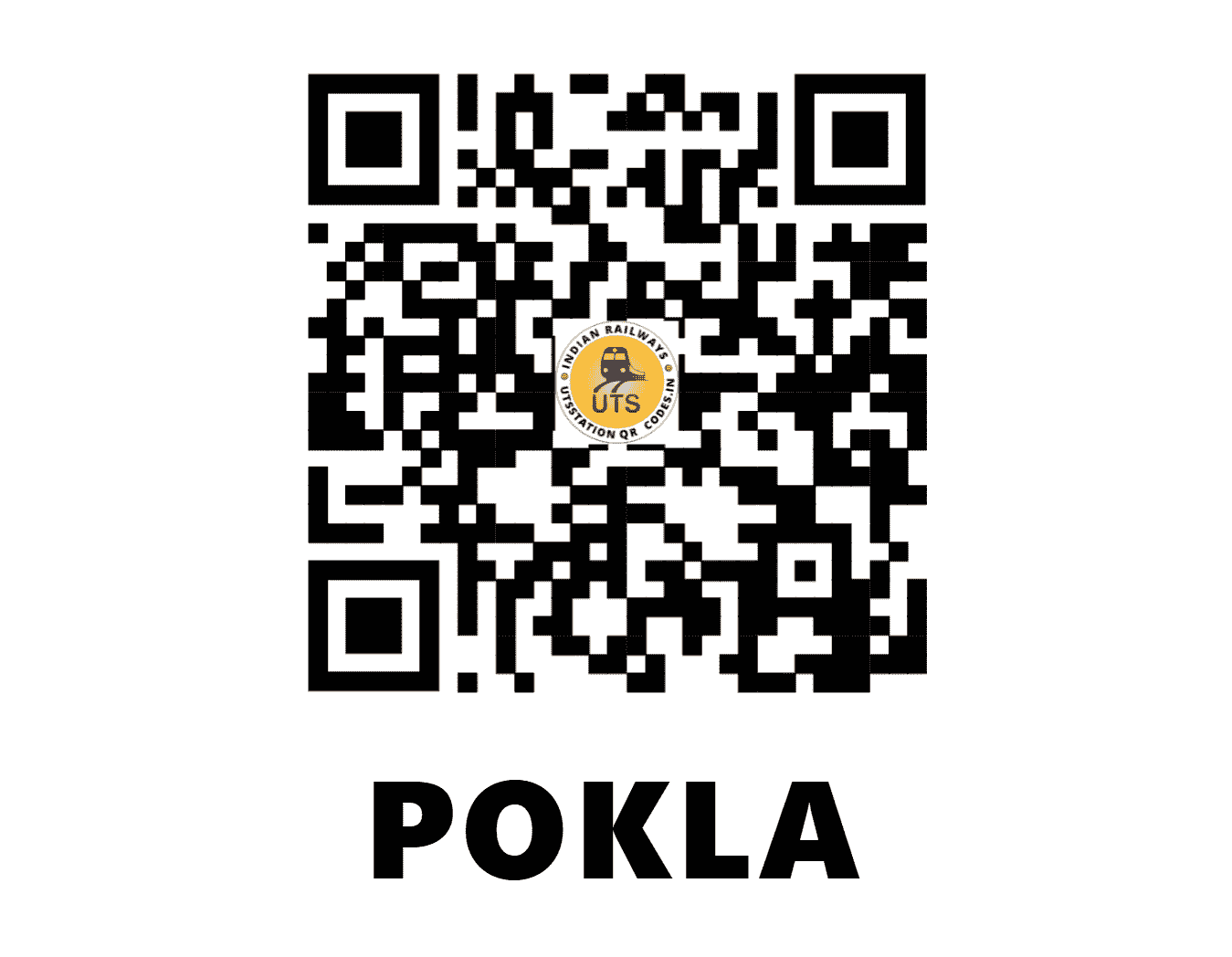 UTS QR Code for POKLA - PKF - SE (JHARKHAND)
