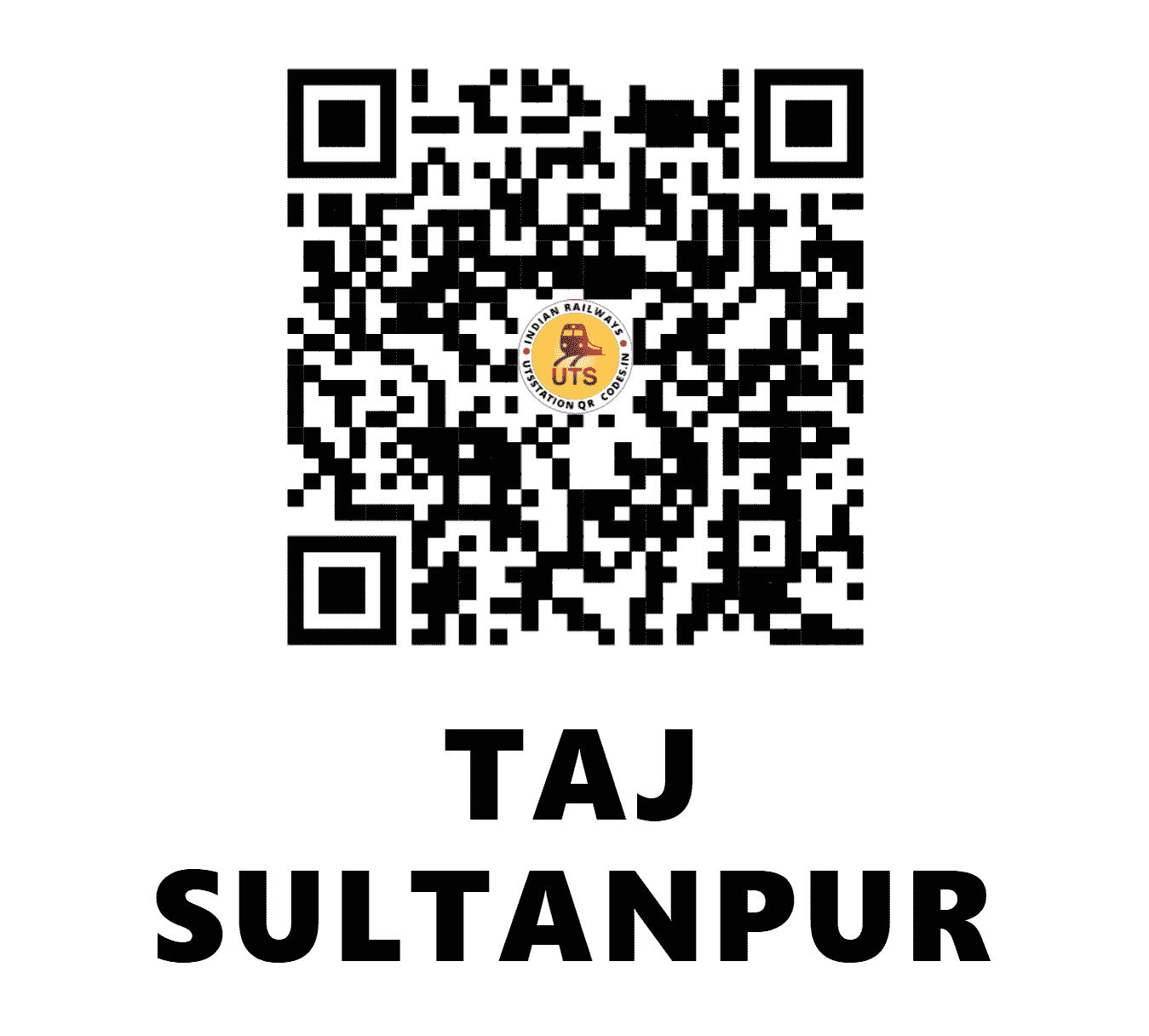 UTS QR Code for TAJ SULTANPUR - TJSP - CR (KARNATAKA)