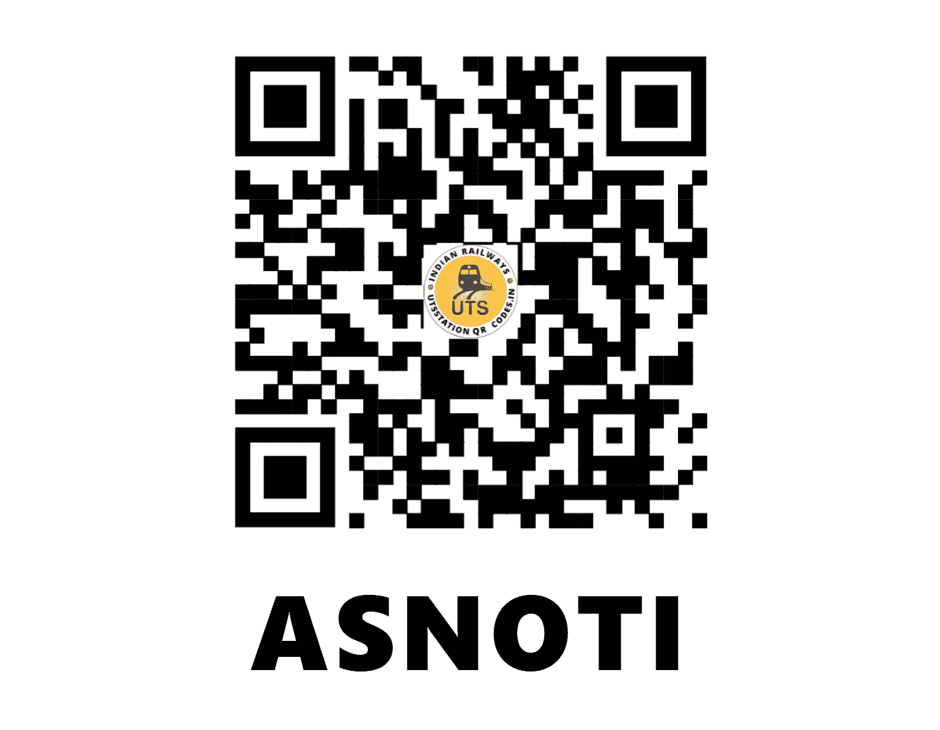 UTS QR Code for ASNOTI - AT - KR (KARNATAKA)