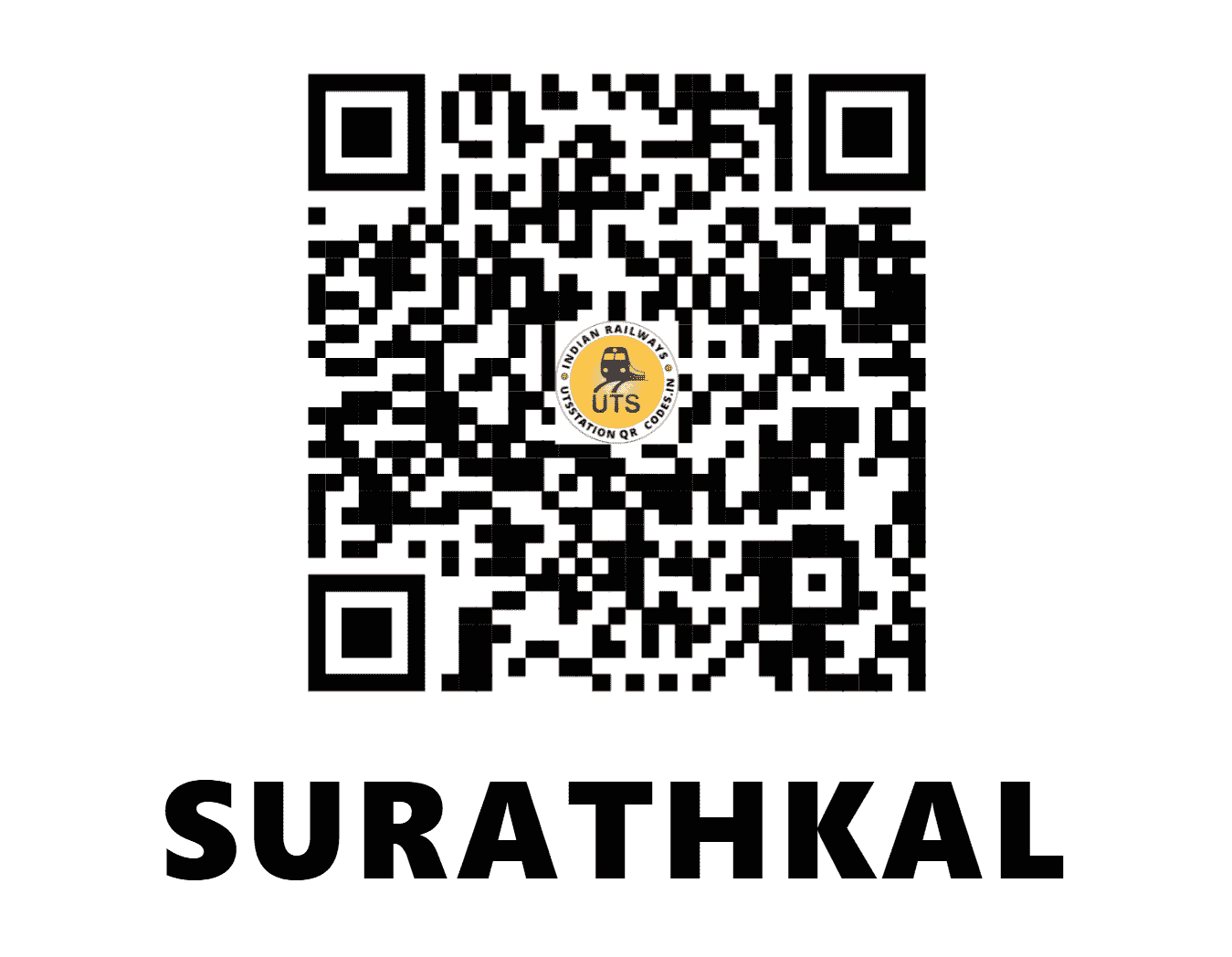 UTS QR Code for SURATHKAL - SL - KR (KARNATAKA)