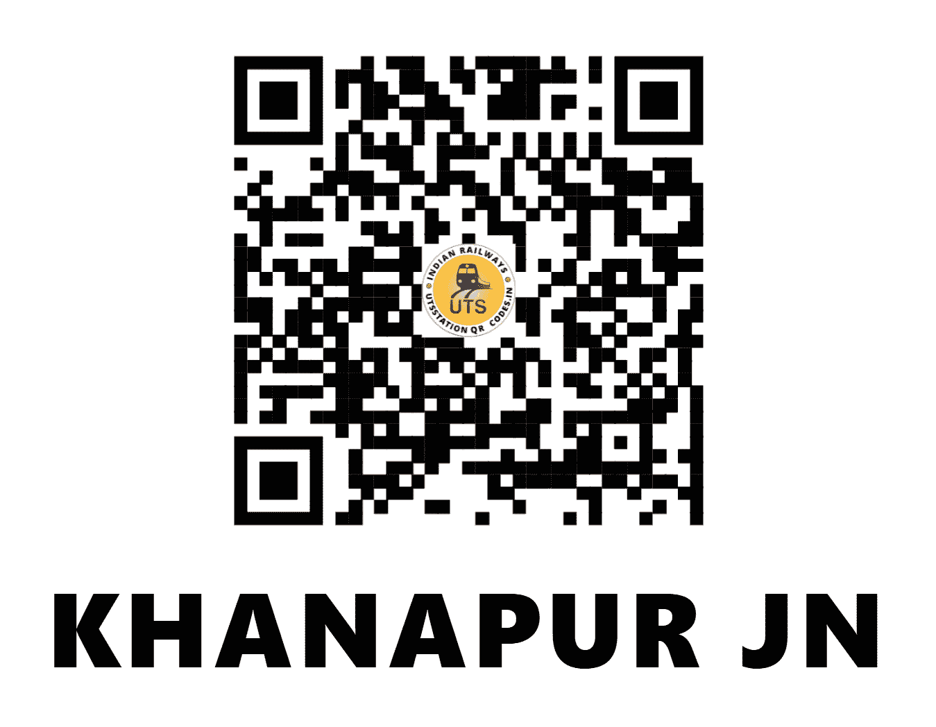 UTS QR Code for KHANAPUR JN - KHNP - SC (KARNATAKA)