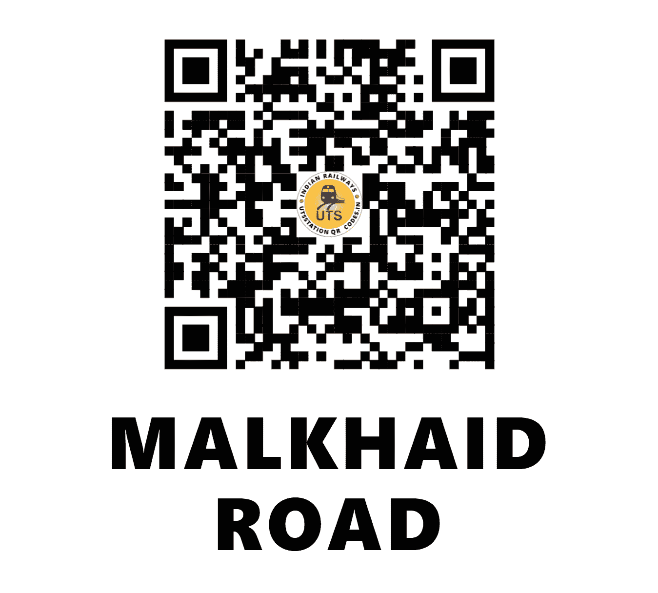 UTS QR Code for MALKHAID ROAD - MQR - SC (KARNATAKA)