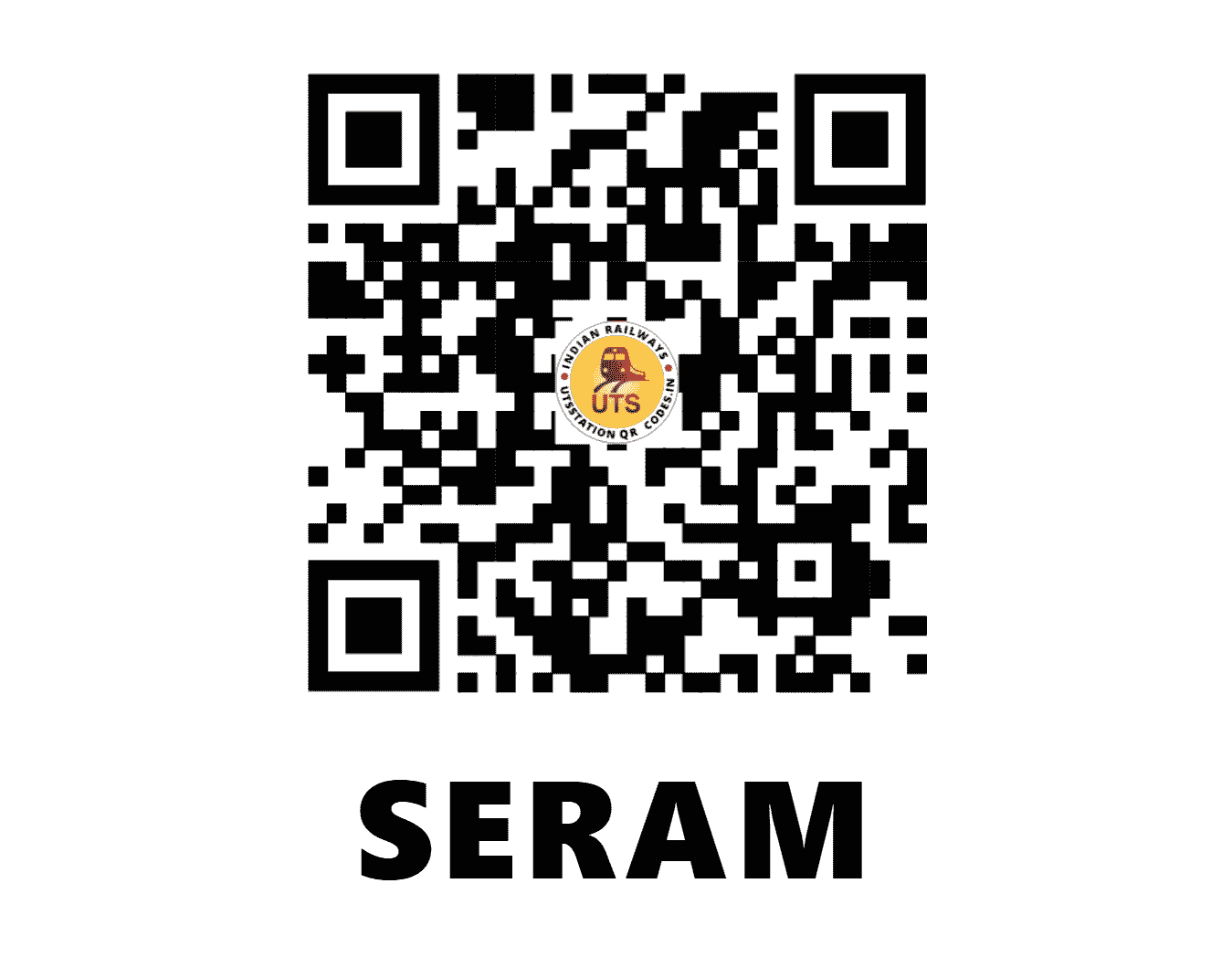UTS QR Code for SERAM - SEM - SC (KARNATAKA)