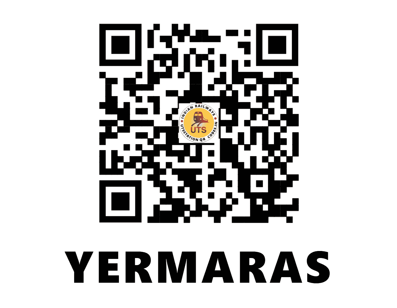 UTS QR Code for YERMARAS - YS - SC (KARNATAKA)