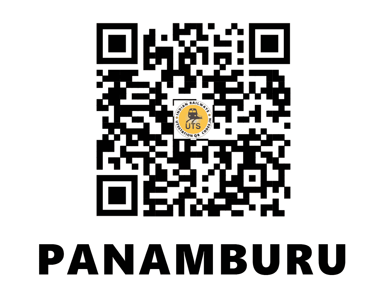 UTS QR Code for PANAMBURU - PNMB - SR (KARNATAKA)