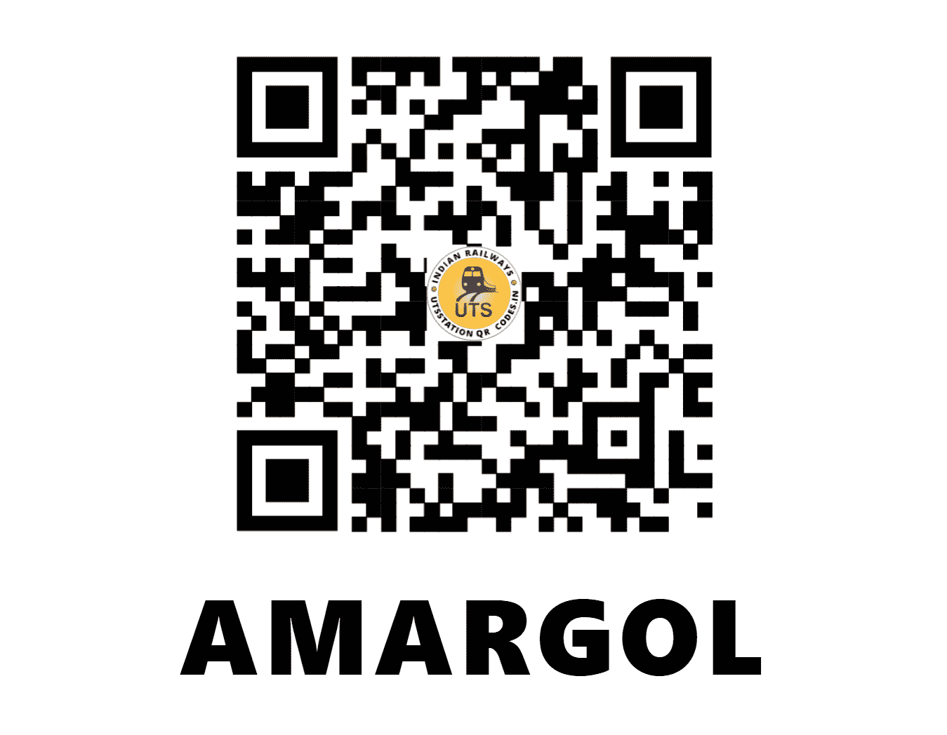 UTS QR Code for AMARGOL - AGL - SW (KARNATAKA)