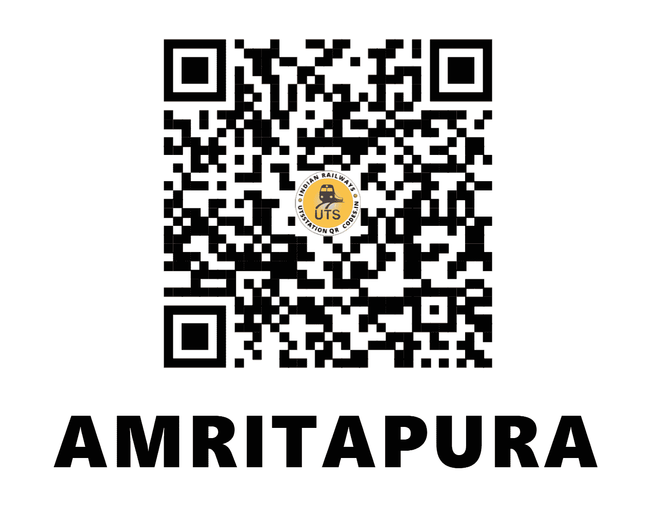 UTS QR Code for AMRITAPURA - AMC - SW (KARNATAKA)