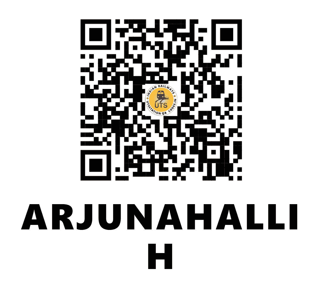 UTS QR Code for ARJUNAHALLI H - ARNH - SW (KARNATAKA)